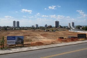 Instalação de um shopping